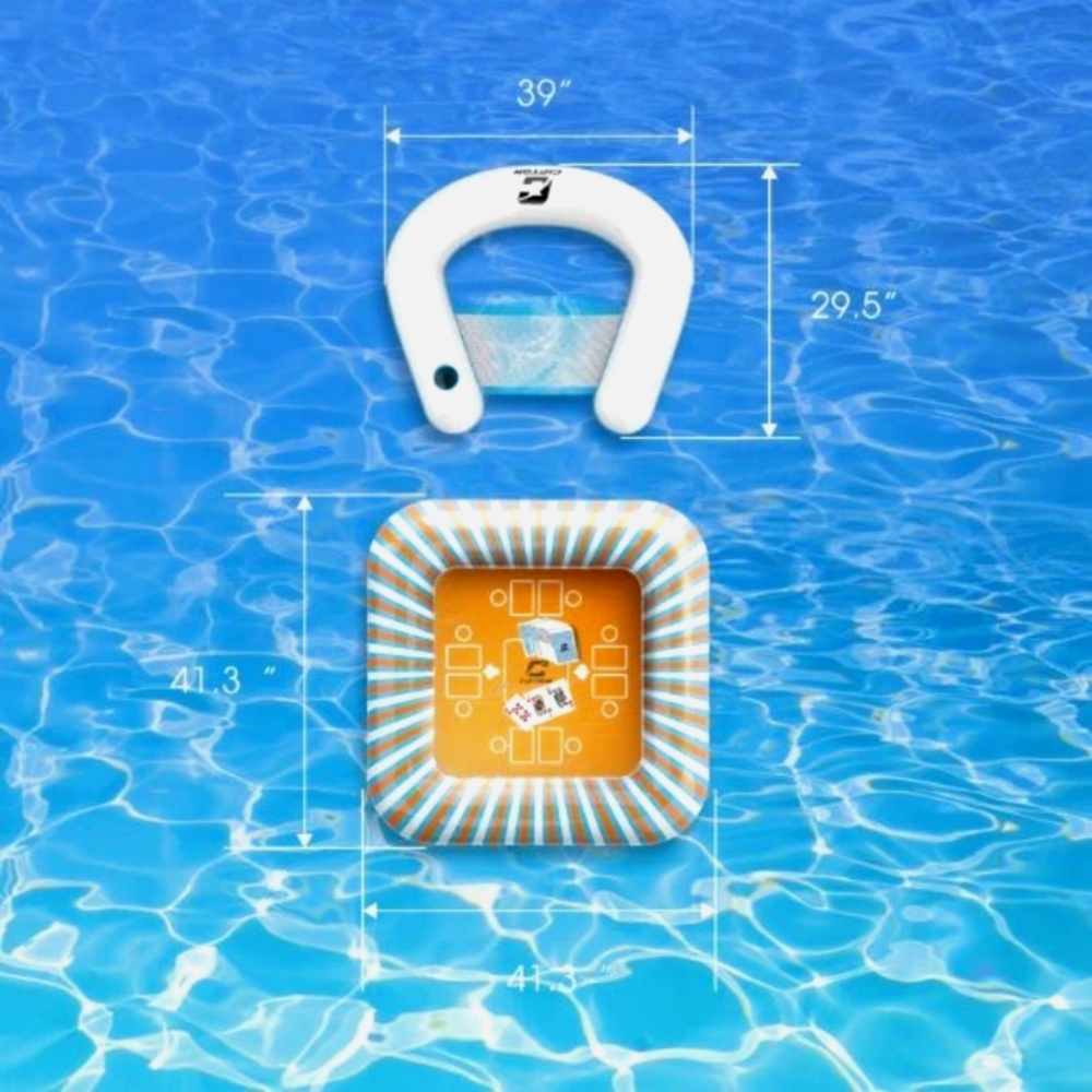 NIB CiptonFloating Card Table Set (Pool Edition) - Picture 7 of 8